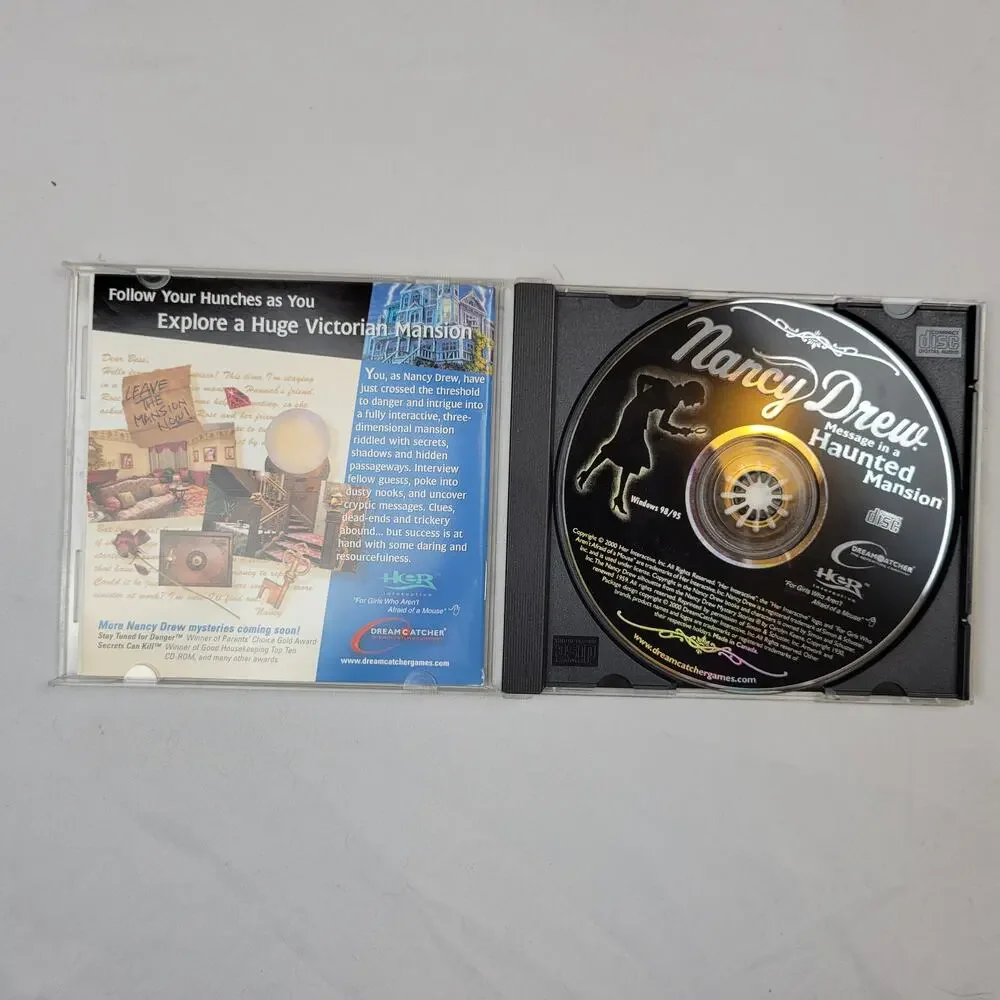 Nancy Drew Message in a Haunted Mansion PC Disc